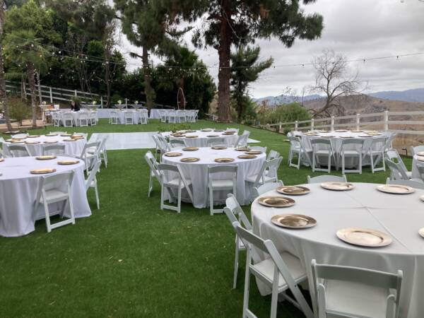 Resin White Chairs - Image 3